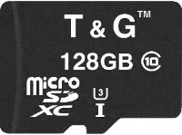 Photos - Memory Card T&G microSD class 10 UHS-I U3 + SD adapter 256 GB