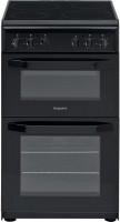 Cooker Hotpoint-Ariston HD5V92KCB black