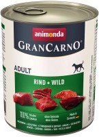 Photos - Dog Food Animonda GranCarno Original Adult Beef/Wild Game 