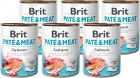 Photos - Dog Food Brit Pate&Meat Salmon 6