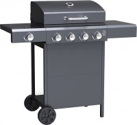 BBQ / Smoker Embermann Grill Master 4 Burner Barbecue with Side Burner 
