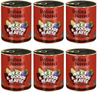 Photos - Dog Food Dolina Noteci Superfood Beef/Goose Hearts 6