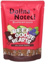 Photos - Dog Food Dolina Noteci Superfood Beef/Goose Hearts 300 g 1