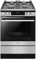 Photos - Cooker Amica 6226GcEH2.33ZpTsA Xx stainless steel