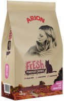 Photos - Cat Food ARION Fresh Adult Cat Sensitive  3 kg