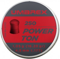 Photos - Ammunition Umarex Power Ton 4.5 mm 1.05 g 250 pcs 