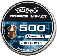 Photos - Ammunition Umarex Walther Copper Impact 4.5 mm 0.48 g 500 pcs 