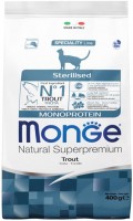 Cat Food Monge Speciality Line Monoprotein Sterilised Trout  400 g