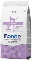 Photos - Cat Food Monge Speciality Line Monoprotein Sterilised Chicken  10 kg