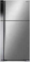 Photos - Fridge Hitachi R-V611PRU0 BSL stainless steel