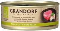 Photos - Cat Food Grandorf Adult Canned with Tuna Fillet/Crab  6 pcs