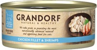 Photos - Cat Food Grandorf Adult Canned with Chicken Breast/Shrimps  6 pcs