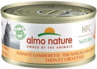 Cat Food Almo Nature HFC Natural Tuna/Shrimps  70 g 6 pcs