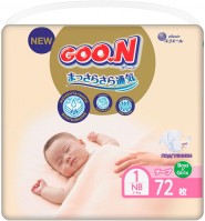 Photos - Nappies Goo.N Premium Soft Diapers NB / 72 pcs 