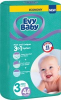 Photos - Nappies Evy Baby Diapers 3 / 44 pcs 