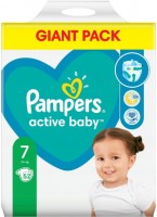 Photos - Nappies Pampers Active Baby 7 / 52 pcs 