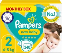 Nappies Pampers New Baby 2 / 240 pcs 