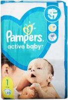 Photos - Nappies Pampers Active Baby 1 / 43 pcs 