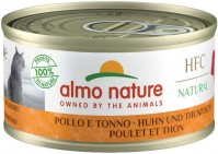 Cat Food Almo Nature HFC Natural Chicken/Tuna 70 g  6 pcs