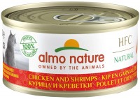 Cat Food Almo Nature HFC Natural Chicken/Shrimps  70 g 6 pcs