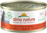 Cat Food Almo Nature HFC Natural Chicken/Pumpkin  70 g 6 pcs