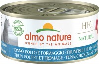 Photos - Cat Food Almo Nature HFC Natural Tuna/Chicken/Cheese 70 g  48 pcs