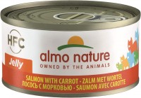 Cat Food Almo Nature HFC Jelly Salmon/Carrot  48 pcs