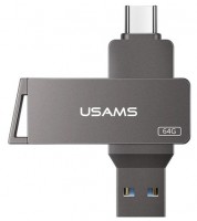 Photos - USB Flash Drive USAMS OTG 2 in 1 64 GB