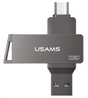 Photos - USB Flash Drive USAMS OTG 2 in 1 128 GB