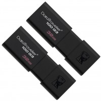 Photos - USB Flash Drive Kingston DataTraveler 100 G3 32 GB