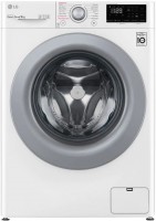 Photos - Washing Machine LG AI DD F4V309WSE white