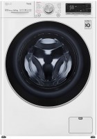 Photos - Washing Machine LG AI DD F4V710WTSA white