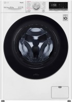 Photos - Washing Machine LG AI DD F4V510WSE white
