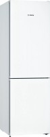 Photos - Fridge Bosch KGN36VWED white