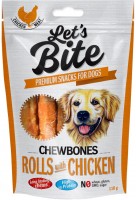 Photos - Dog Food Brit Lets Bite Chewbones Rolls with Chicken 110 g 