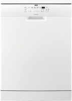 Photos - Dishwasher AEG FFB 53600 ZW white
