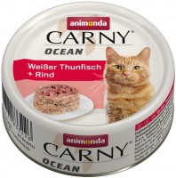 Photos - Cat Food Animonda Adult Carny Ocean White Tuna/Beef 80 g 
