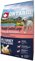 Photos - Dog Food Ontario Weight Control Large Turkey/Potatoes 2.25 kg 