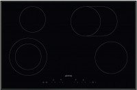 Photos - Hob Smeg SE384EMTB black