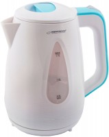 Photos - Electric Kettle Esperanza Mississipi 2200 W 1.7 L  white