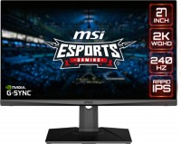 Monitor MSI Optix MAG274QRX 27 "  black