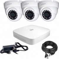 Photos - Surveillance DVR Kit Dahua HDCVI-3D 2K KIT/HDD1000 