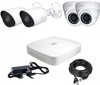 Photos - Surveillance DVR Kit Dahua HDCVI-22WD 2K KIT/HDD1000 