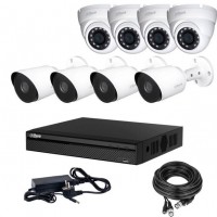 Photos - Surveillance DVR Kit Dahua HDCVI-44WD 2K KIT/HDD1000 