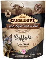 Dog Food Carnilove Pouch Buffalo with Rose Blossom 300 g 1