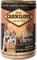 Dog Food Carnilove Canned Puppy Salmon/Turkey 400 g 1