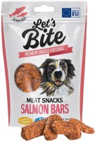 Photos - Dog Food Brit Lets Bite Meat Snacks Salmon Bars 80 g 