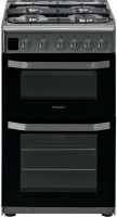 Cooker Hotpoint-Ariston HD5G00CCX/UK stainless steel