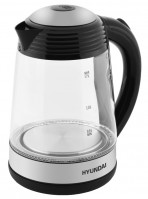 Photos - Electric Kettle Hyundai VK 180 2200 W 1.7 L  stainless steel