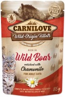 Cat Food Carnilove Rich in Wild Boar with Chamomile 85 g 